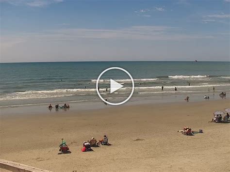 webcam cherry grove pier|Beach Cameras 